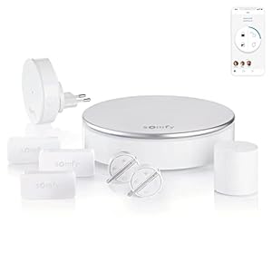 Somfy 2401497 – Home Alarm – Allround alarmsysteem incl. 3 deur- en raamsensoren, 2 Key Fobs, 1 Sirene & 1…