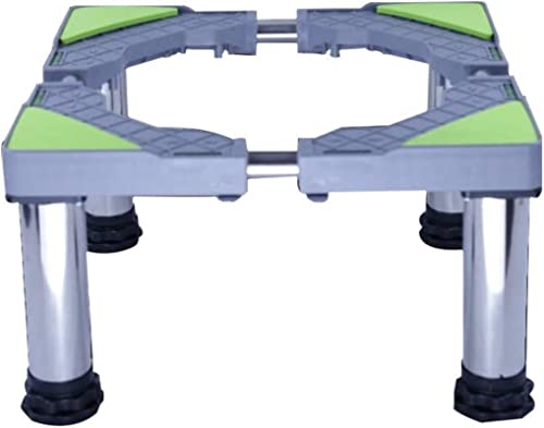 Base de Soporte Universal Ajustable para Lavadora con Estante Resistente de 4/8/12 pies de Alto, Altura de 24 27 cm para pedestales y Marcos de lavadoras y secadoras, SOP