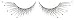Zinkcolor White Pearl False Synthetic Eyelashes D112 Dance Halloween Costume