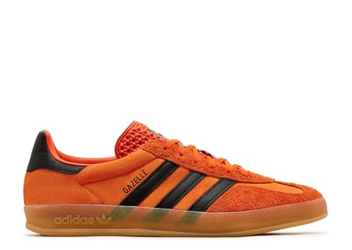 Adidas Gazelle - Tenis de interior para hombre, Naranja Núcleo Negro Gum, 39 1/3 EU