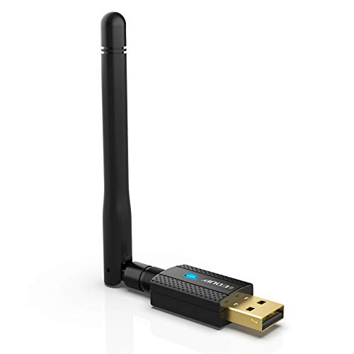 EDUP USB WiFi Bluetooth 4.2 Adapter Wi-Fi Adapter AC600Mbps Dual Band Antenna 2.4Ghz 5.8Ghz for PC Support Windows 10 8.1 7 XP Vista Mac