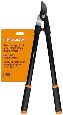 Fiskars 28" Loppers for Tree Trimming, Heavy Duty, Rust-Resistant...
