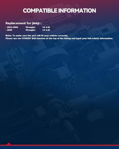Image of KAX 117AMP Alternator 13809N Compatible With 2000 Wrangler 4.0L(117 Amp) 13809N 12V CW 6-Groove Pulley