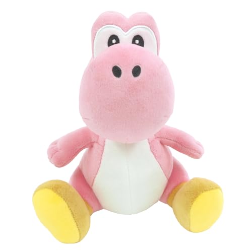Nintendo Together+ - Peluche Super Mario - Yoshi Rose 20 cm
