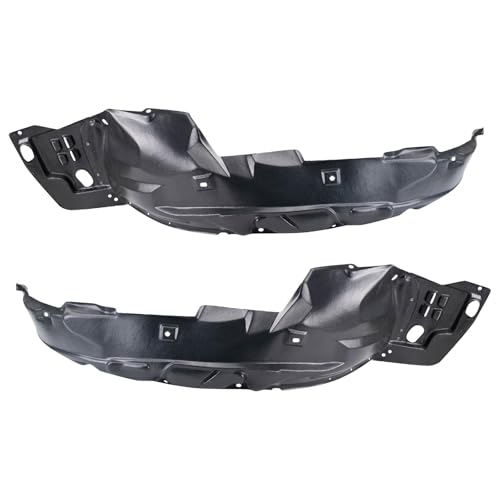 Image of TRQ Inner Fender Liner Set Compatible with 2012 Honda Civic HO1248144 HO1249144