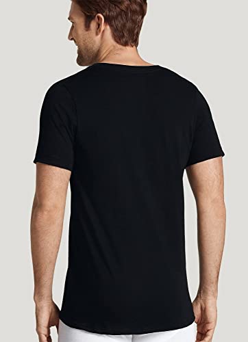 Jockey Men's Undershirt Big & Tall Classic V-Neck T-Shirt - 6 Pack, Black, 4Xlt #TOP2