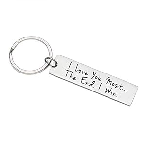 Husband Wife Keychain Gifts for Anniversary Birthday Wedding Gifts from Wifey Hubby Valentine Day Gifts for Girlfriend…