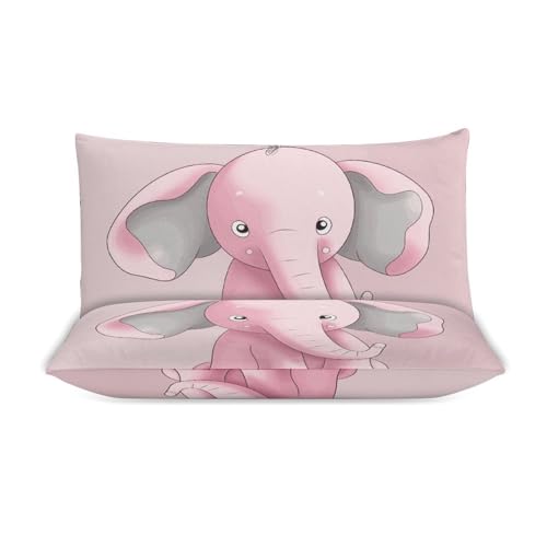 Parure de couette éléphant en microfibre de qualité supérieure 3 pièces