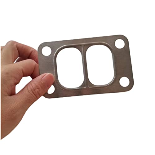 Image of 2Pack YCHIMAN Turbo Gasket T3 T34 T35 T38 Twinscroll Entry Divided Turbin Inlet Turbocharger