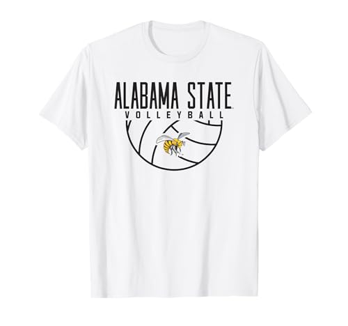 Alabama State University Hornets Volleyball Arch T-Shirt