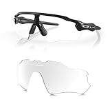 Oakley Original Radar EV Path OO9208 00004638 Clear Replacement Lenses for Men for Women+ Bundle Microfiber Pouch -Frames Not Included