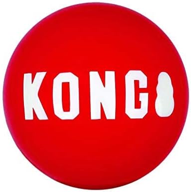 KONG Signature Balls for Large Dogs, 2 Pack