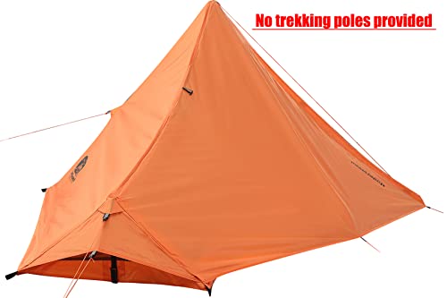 Carpa ultraliviana para 1 persona trekking y camping miniatura 3