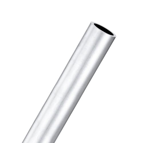 M METERXITY 1-Pack 400mm 6063 Aluminum Round Tube, 14mm ID 18mm OD Seamless Aluminum Tubing for Construction/Machining/DIY Crafting, Metal Straight Pipe [0.55x0.71x15.75IN]
