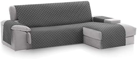 Textilhome CubreSofá Chaise Longue Malu, Protector para Sofás Aco...