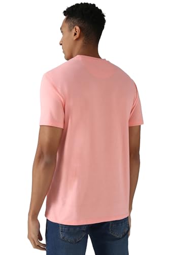 Image of Peter England Men's Cotton Regular Fit Crew Round Neck Tshirt