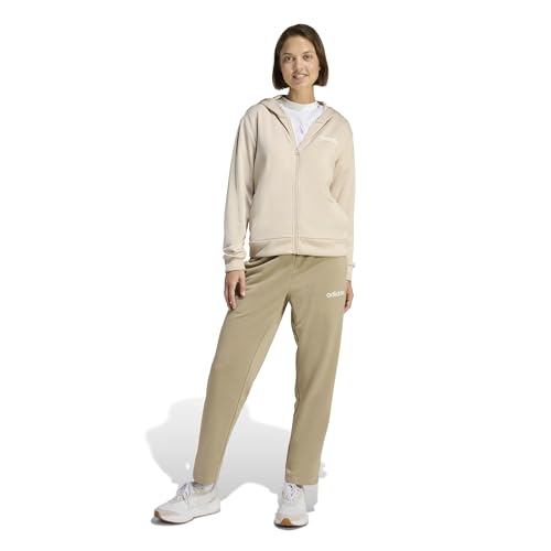 adidas Women's ESSENTIALS LINEAR TRACKSUIT, Crystal Linen, M
