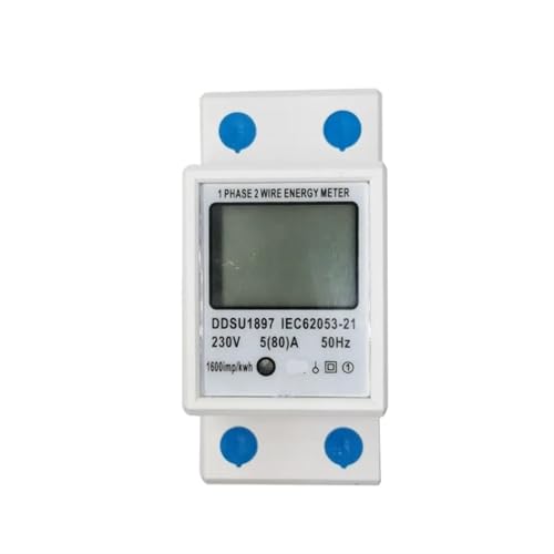 Compteur de consommation d'énergie monophasé pour optimiser votre tableau électrique