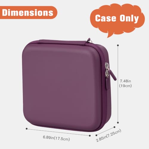 Image of ProCase Hard Shell Travel Sunglasses Organizer, Portable Multiple Glasses Case for Travelling