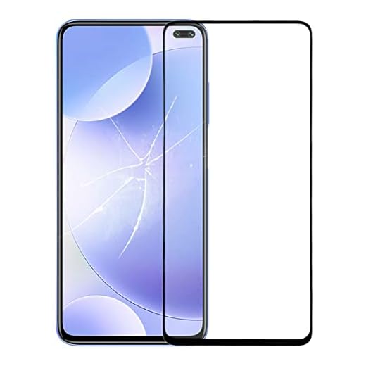 Dongdexiu Piezas de Repuesto celulares Lente de Cristal Externa de la Pantalla Frontal con OCA ópticamente Claro Adhesivo para Xiaomi Redmi K20 Pro/Redmi K20 Accesorios telefonicos