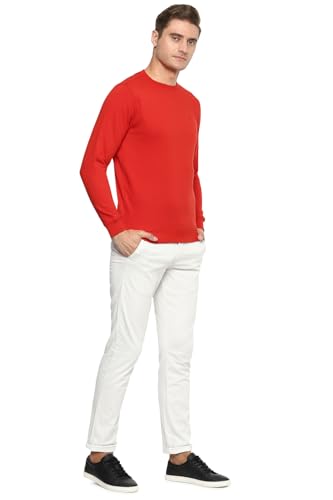 Image of Van Heusen Men Round Neck Cotton Sweatshirt
