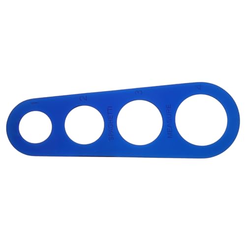 VILLCASE Sturdy Stainless Steel Spaghetti Measure Tool with Portion for Accurate Pasta Control in Home Kitchens Durable Pasta Portioner for Reliable Use