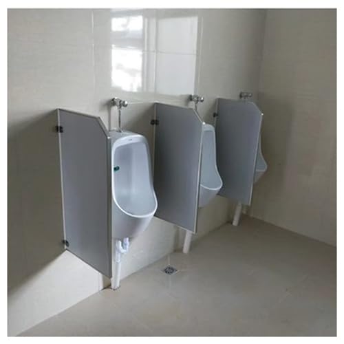 Barrera duradera para una mayor higiene con panel separador de urinarios 8
