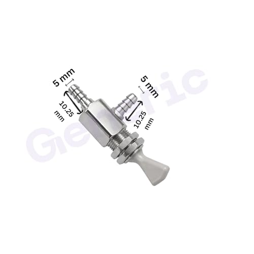 Image of 5MM Dental chair parts ON /OFF SWITCHH, Dental Valve Toggle, Dental Valve Switch, Professional Metal Dental Pulldown Switch Valve Toggle for Dental Chair Unit Water Bottle (5MM size)