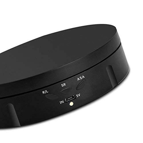 Baoblaze rotação elétrica forma forma forma giratória suporte de exibição para fotògrafo vídeo tiro