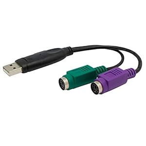 Bolwins E28S Adapter USB na 2 PS/2