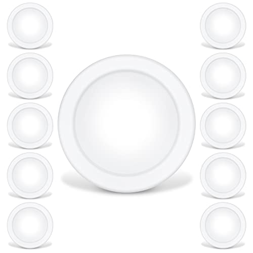 TORCHSTAR 10-Pack 6 Inch LED Disk Light Surface Mount, 15W Retrofit Recessed Downlight, Dimmable Flush Mount Ceiling Light, CRI90+, 1000LM, 5000K Daylight, ETL & Energy Star Certified TORCHSTAR 10-Pack 6 Inch LED Disk Light Surface Mount, 15W Retrofit Recessed Downlight, Dimmable Flush Mount Ceiling Light, CRI90+, 1000LM, 5000K Daylight, ETL & Energy Star Certified