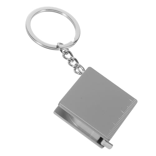 Cinta métrica mini retráctil CALLARON 1 metro plateada