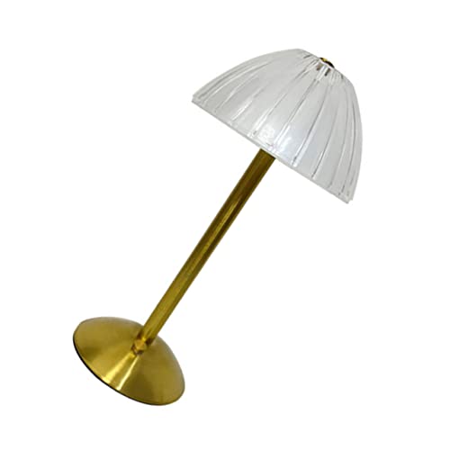 Lámpara de mesa LED retro para dormitorio y exterior miniatura 1