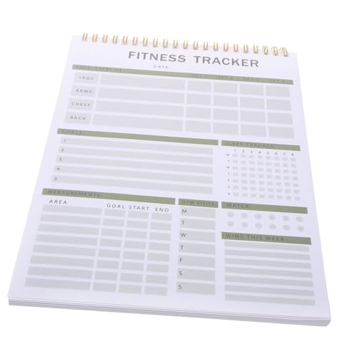 Balacoo Fitness Journal Notebook Workout Planner Daily Planner Organizer Monthly Planner Notepad