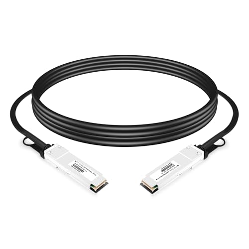 OPSTRAN 0.5m (2ft) 200G QSFP56 Passive Direct Attach Copper Twinax Cable Compatible with NVIDIA/Mellanox MCP1650-V00AE30