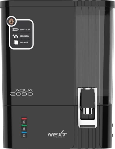 Image of Aqua 2090 Zinc Copper Alkaline RO Water Purifier | 10 Liter Storage | RO + Tank UV(2 year warranty) + Zinc + Copper + Alkaline + TDS Control | 2000 TDS | Best For Home and Office (LYUIA)