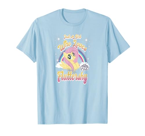 T-shirt My Little Pony Fluttershy pour fille en coton doux