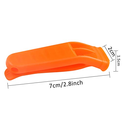 Augsun 89 10 Pcs Safety Whistle Marine Whistle Plastic Whistles thumb #1