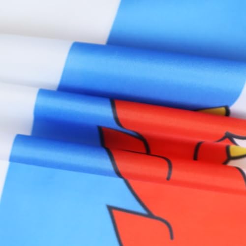 Image of AZ FLAG - Luxembourg Red Lions Flag - 2x3 Ft - 100D Polyester Luxembourger Coat Of Arms Banner with Two Metal Grommets - Fade Resistant - Vivid Colors - 2' x 3' Feet - 90x60 Cm