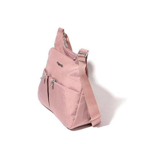 Image of Baggallini Crossbody Travel Bag 11x8.5 Lightweight Water-resistant Nylon Handbag