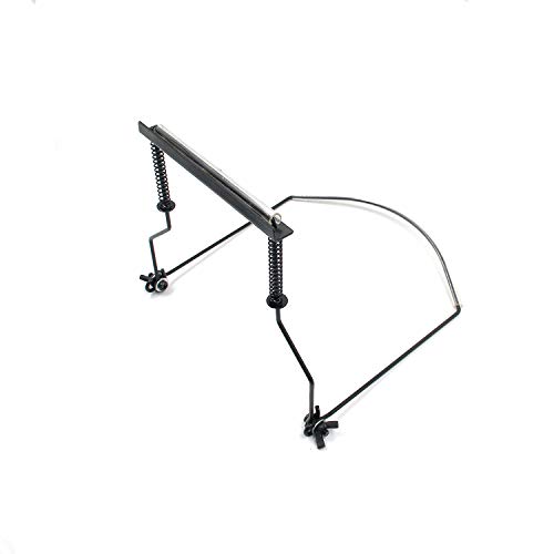 Bitray Harmonica Holder, 10 Hold Harmonica Holder Harmonica Bracket Adjustable Hanging Neck Holder