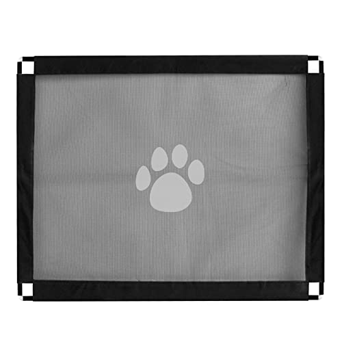 Cancelletto di sicurezza per animali domestici, pieghevole, portatile, da installare ovunque, per cani, gatti, animali domestici, si adatta allo spazio entro 99 cm