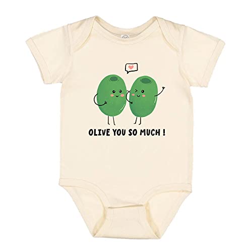 TATY Kids Olive You So Much Baby Infant Bodysuit