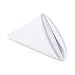 Gee Di Moda Cloth Napkins - 17 x 17 Inch White Dinner Napkins - Set of 12 Soft & Absorbent Washable Fabric Cloth Table Napkins with Hemmed Edges for Hotel Restaurant, Holiday Parties & Wedding