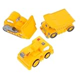 Facile : conçues pour une manipulation facile, voitures jouets les enfants à développer motricité fine et coordination œil-main à travers jeu, les jouets, camion poubelle