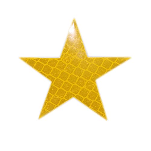 20 stks Reflector Stickers Pentagram Reflecterende waarschuwingstrook Tape Auto Bumper Reflecterende Stroken Accessoires - Afbeelding 3