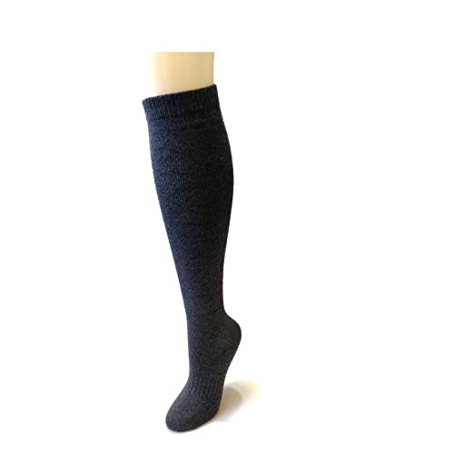 Image of 97% Cashmere Knee‑High Unisex Socks for Men & Women, Ideal for Skiing and Casual Wear
