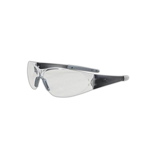 Preisvergleich Produktbild Crews 135-CK210 Checkmate Sicherheit Glassessmoke Temple Clear Lens
