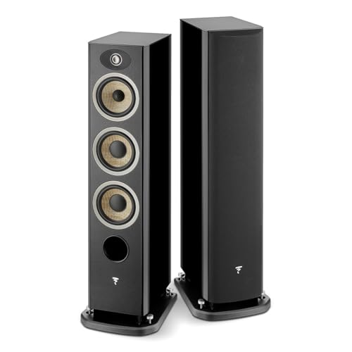 Image of Focal Aria Evo X No. 2 Floorstanding Loudspeaker - Pair (High Gloss Black)