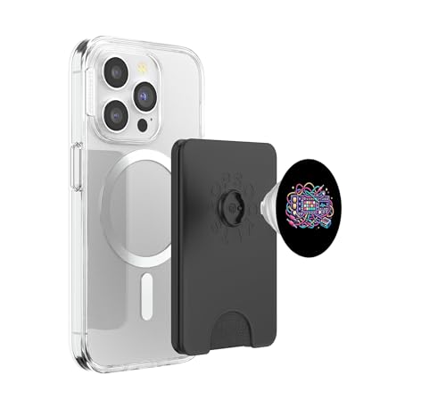 PopSockets PopWallet MagSafe Code Couleur Chaos accessoire idéal pour vos sorties légères - 3